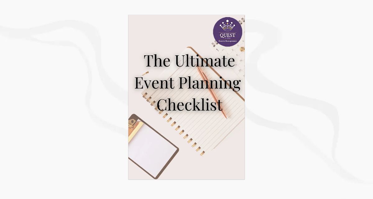 The Ultimate Event Planning Checklist